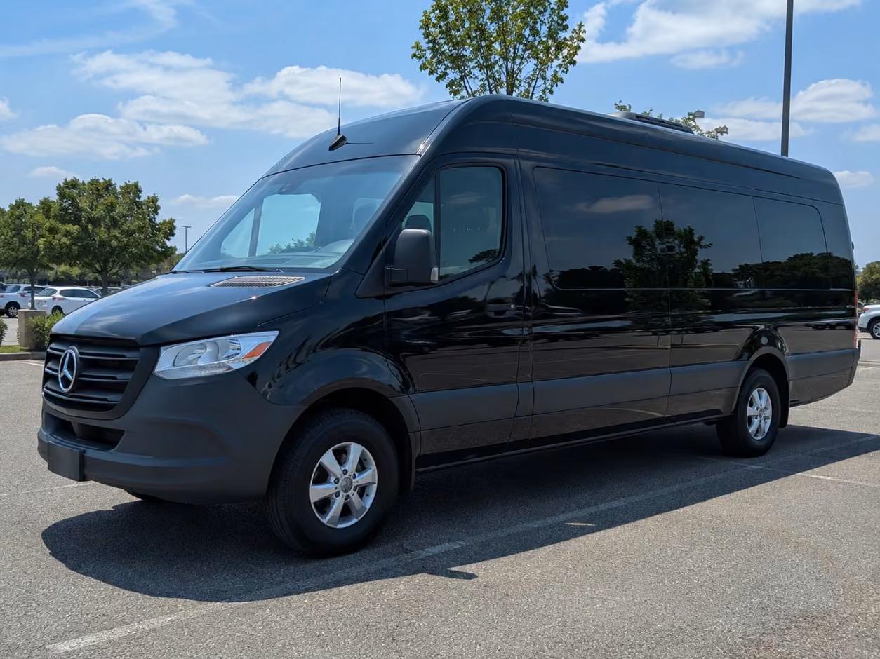 sprinter van rental with driver